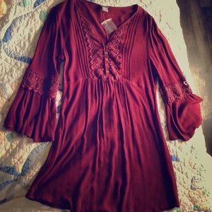MAUVE SUMMER DRESS NEVER WORN